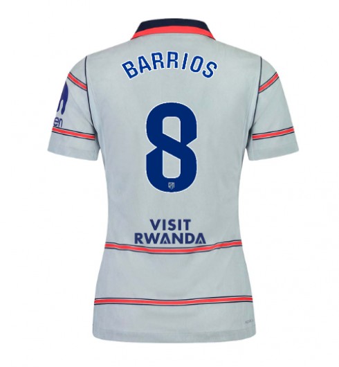 Atletico Madrid Pablo Barrios #8 Tredjedrakt Dame 2026-27 Korte ermer Atletico Madrid Pablo Barrios #8 Tredjedrakt Dame 2026-27 Korte ermer
